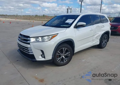 2017 Toyota Highlander Le Plus from USA, damaged, VIN 5TDZZRFH4HS211970